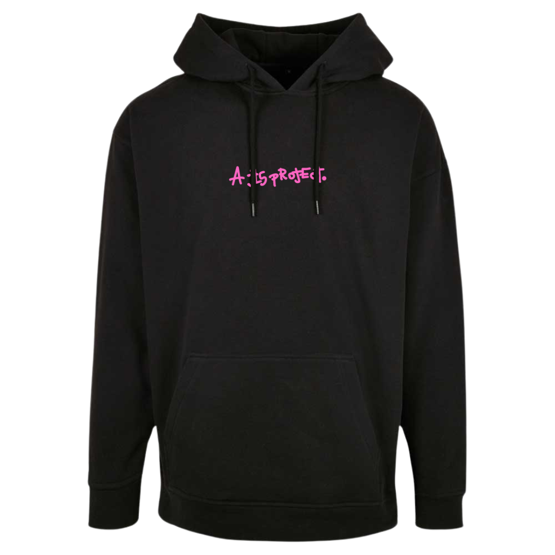 JLS hoodie black pink