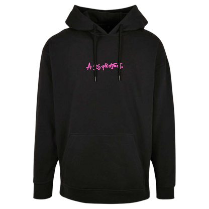 JLS hoodie black pink